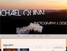 Tablet Screenshot of michaelquinnphotography.com